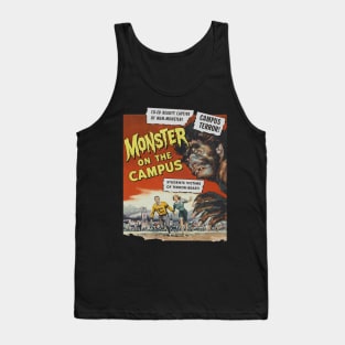 Monster On The Campus Movie Poster Tank Top